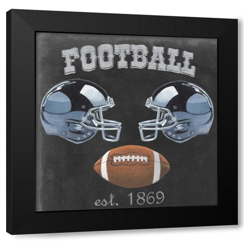 Sporting History II Black Modern Wood Framed Art Print by McCavitt, Naomi