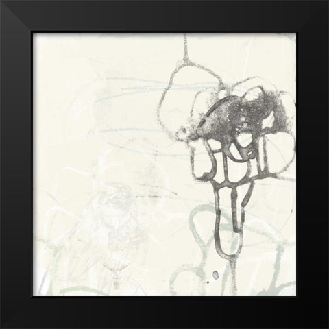 Marginal Boundary I Black Modern Wood Framed Art Print by Vess, June Erica