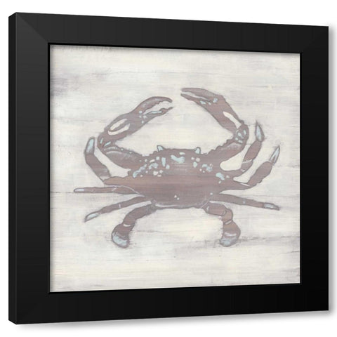 Driftwood Silhouette II Black Modern Wood Framed Art Print by Vess, June Erica