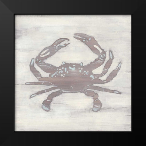 Driftwood Silhouette II Black Modern Wood Framed Art Print by Vess, June Erica