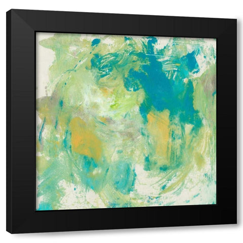 World Wind I Black Modern Wood Framed Art Print with Double Matting by OToole, Tim