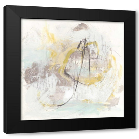 Stone Simile I Black Modern Wood Framed Art Print by Vess, June Erica