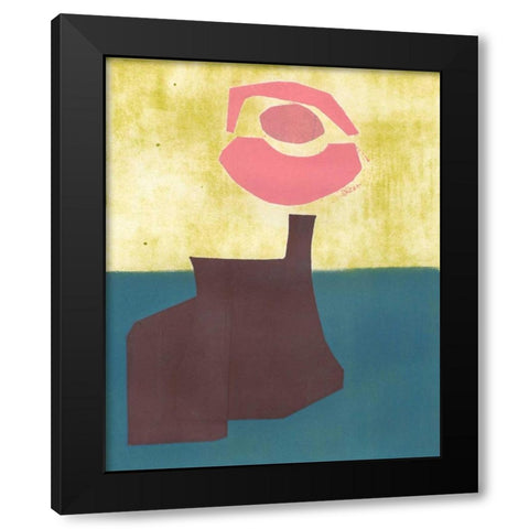 Alicante #2 Black Modern Wood Framed Art Print by Delamater, Rob