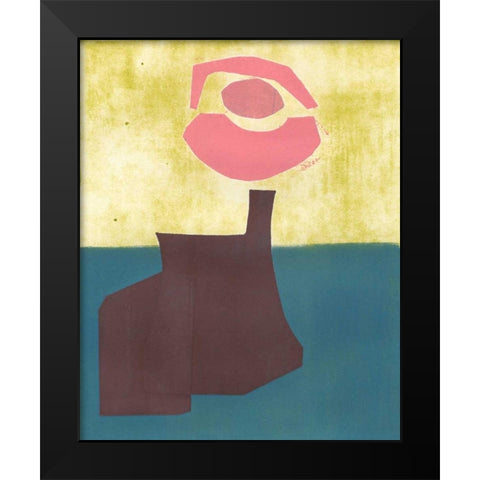 Alicante #2 Black Modern Wood Framed Art Print by Delamater, Rob