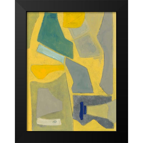 Equinox Black Modern Wood Framed Art Print by Delamater, Rob