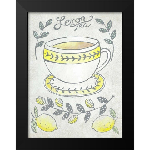 Breakfast Club IV Black Modern Wood Framed Art Print by Zarris, Chariklia