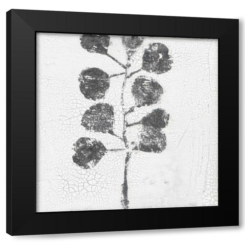 Minimalism I Black Modern Wood Framed Art Print by Ray, Elena