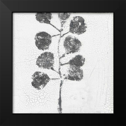 Minimalism I Black Modern Wood Framed Art Print by Ray, Elena