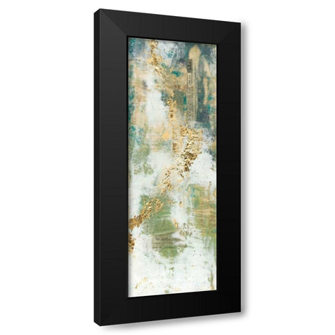 Aural Flow I Black Modern Wood Framed Art Print by Goldberger, Jennifer