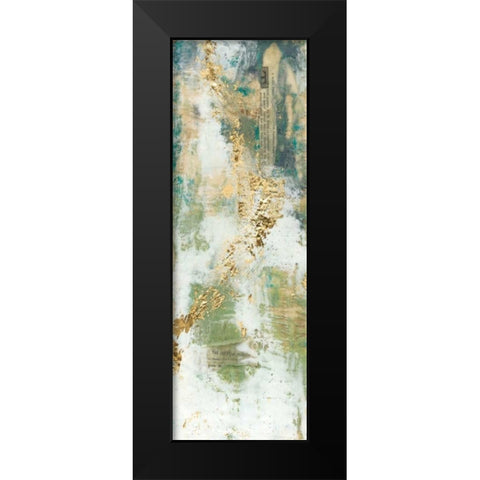 Aural Flow I Black Modern Wood Framed Art Print by Goldberger, Jennifer