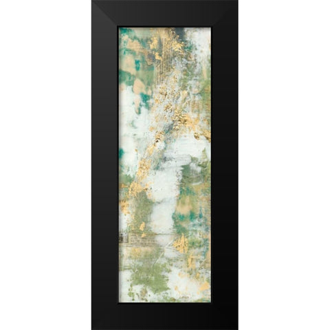 Aural Flow II Black Modern Wood Framed Art Print by Goldberger, Jennifer