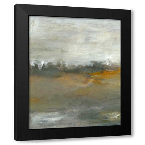 Early Mist I Black Modern Wood Framed Art Print by Gordon, Sharon