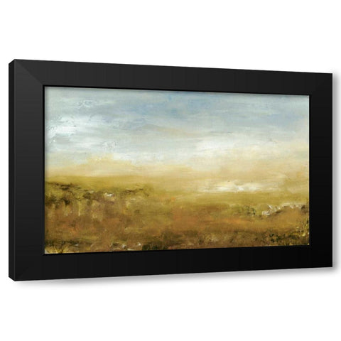 Pratts Falls Road I Black Modern Wood Framed Art Print with Double Matting by Gordon, Sharon