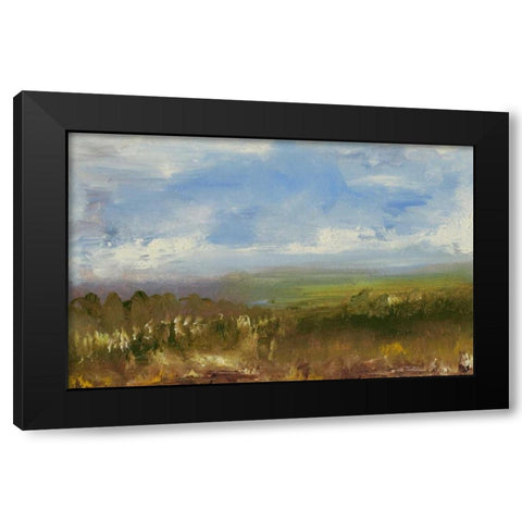 Pratts Falls Road II Black Modern Wood Framed Art Print by Gordon, Sharon