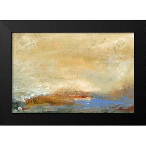 Coast View  I Black Modern Wood Framed Art Print by Gordon, Sharon