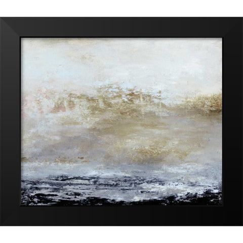 Seasons I Black Modern Wood Framed Art Print by Gordon, Sharon