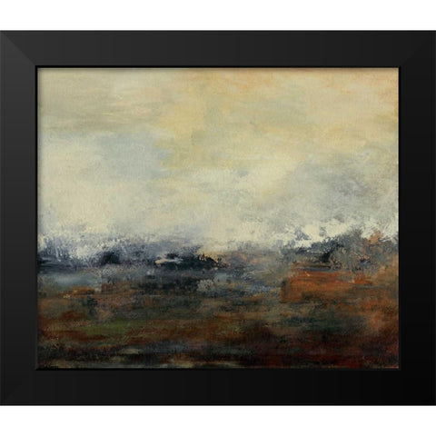 Seasons III Black Modern Wood Framed Art Print by Gordon, Sharon