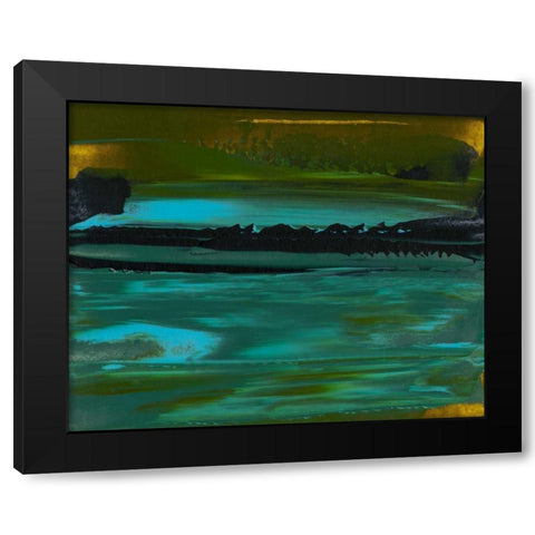 Deconstructed View III Black Modern Wood Framed Art Print by Gordon, Sharon