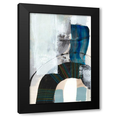 Kabuki I Black Modern Wood Framed Art Print with Double Matting by Fuchs, Jodi