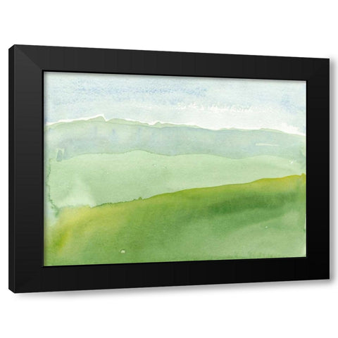 Monterey I Black Modern Wood Framed Art Print with Double Matting by Ludwig, Alicia