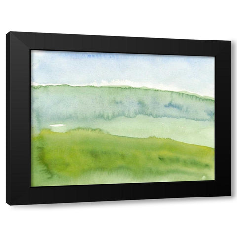 Monterey II Black Modern Wood Framed Art Print with Double Matting by Ludwig, Alicia