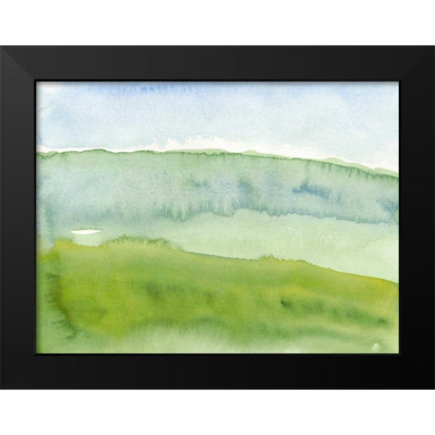 Monterey II Black Modern Wood Framed Art Print by Ludwig, Alicia