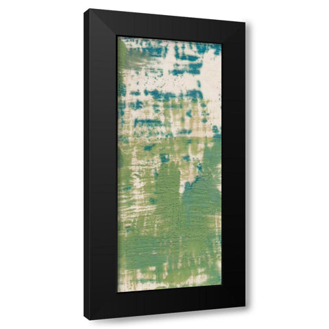 Cool Blue II Black Modern Wood Framed Art Print by Goldberger, Jennifer