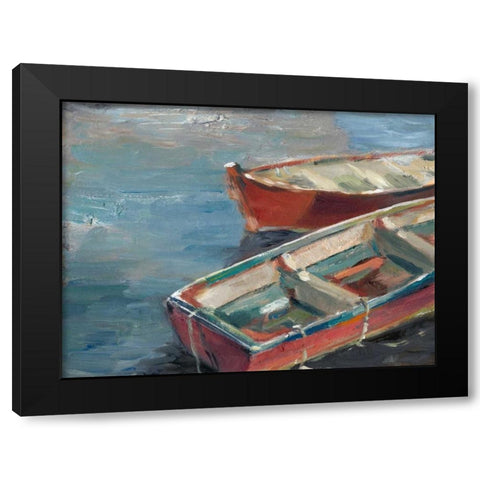 By the Lake I Black Modern Wood Framed Art Print with Double Matting by Harper, Ethan