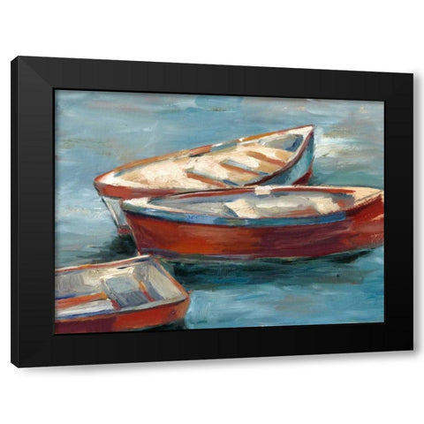 By the Lake II Black Modern Wood Framed Art Print by Harper, Ethan