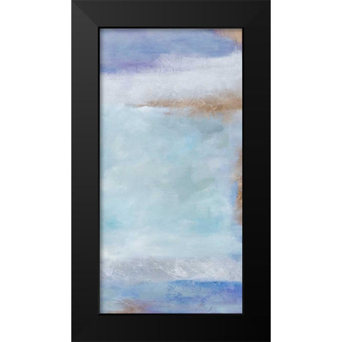 Beginnings II Black Modern Wood Framed Art Print by Contacessi, Julia