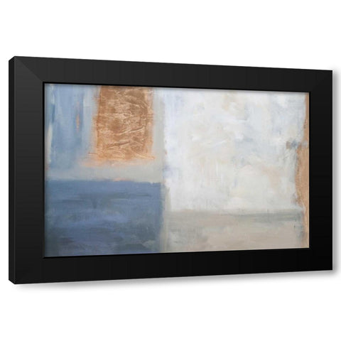 Window View Black Modern Wood Framed Art Print with Double Matting by Contacessi, Julia
