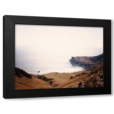 Crete Cove I Black Modern Wood Framed Art Print by Coomes, Sylvia