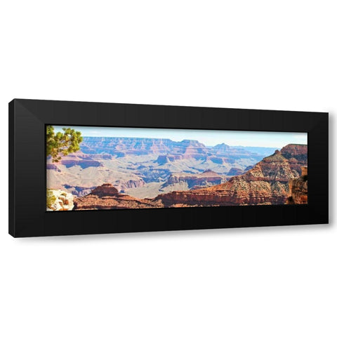 Grand Canyon Panorama II Black Modern Wood Framed Art Print by Coomes, Sylvia