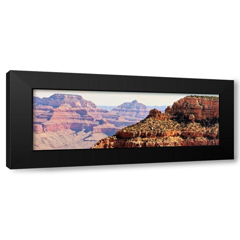 Grand Canyon Panorama V Black Modern Wood Framed Art Print with Double Matting by Coomes, Sylvia