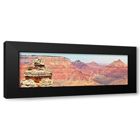 Grand Canyon Panorama VI Black Modern Wood Framed Art Print by Coomes, Sylvia