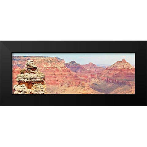 Grand Canyon Panorama VI Black Modern Wood Framed Art Print by Coomes, Sylvia