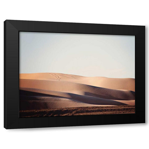 Sand Dunes III Black Modern Wood Framed Art Print by Coomes, Sylvia