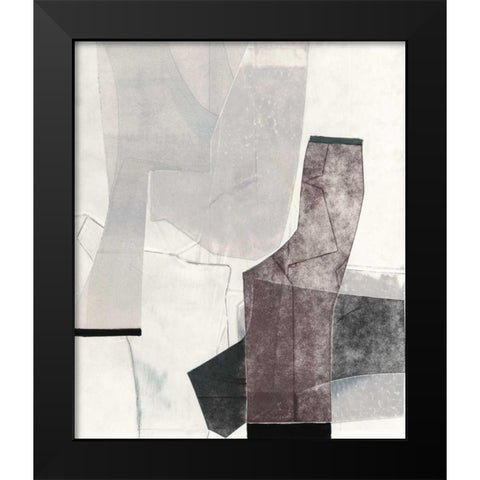 The City Walls Black Modern Wood Framed Art Print by Delamater, Rob
