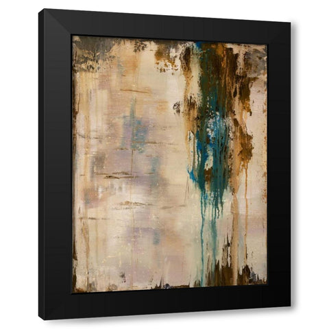Infinite Time I Black Modern Wood Framed Art Print with Double Matting by joy, Julie