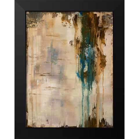 Infinite Time I Black Modern Wood Framed Art Print by joy, Julie