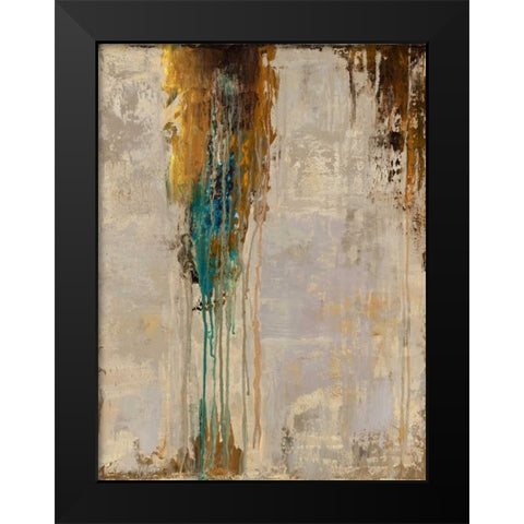 Infinite Time II Black Modern Wood Framed Art Print by joy, Julie