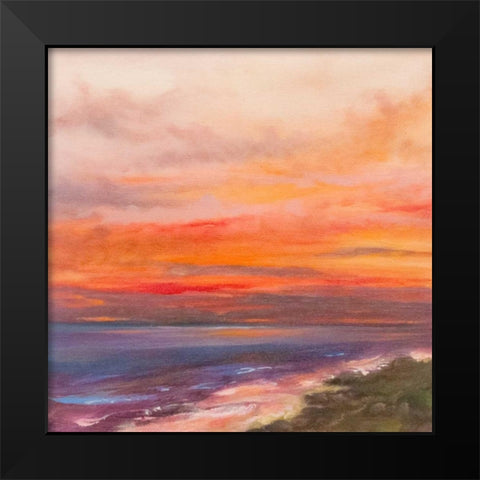 The Calm of the Wild Black Modern Wood Framed Art Print by Quin, Marabeth