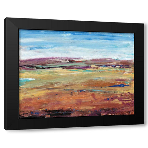 Terra Vista I Black Modern Wood Framed Art Print with Double Matting by OToole, Tim