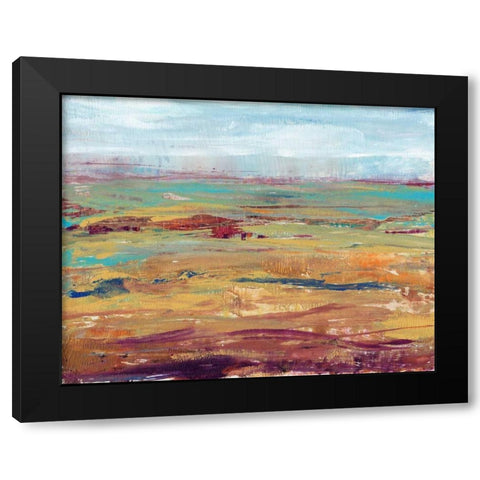Terra Vista II Black Modern Wood Framed Art Print with Double Matting by OToole, Tim