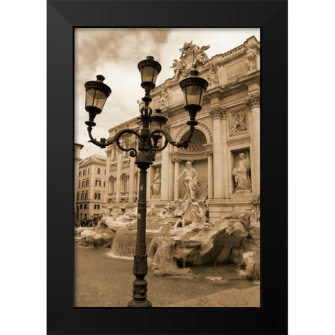 Architettura di Italia III Black Modern Wood Framed Art Print by Perkins, Greg