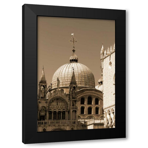 Architettura di Italia IV Black Modern Wood Framed Art Print by Perkins, Greg