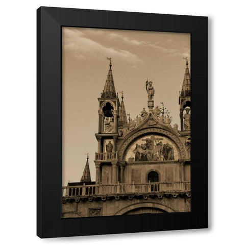 Architettura di Italia V Black Modern Wood Framed Art Print by Perkins, Greg
