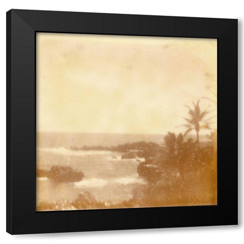 Halia Aloha VIII Black Modern Wood Framed Art Print with Double Matting by Johnson, Jason