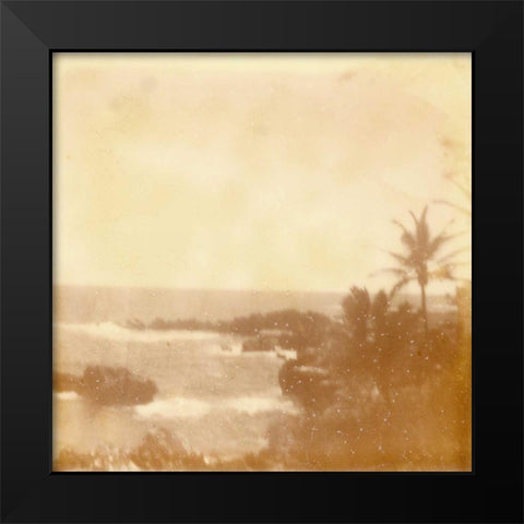 Halia Aloha VIII Black Modern Wood Framed Art Print by Johnson, Jason