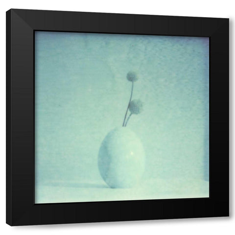 Color Shade III Black Modern Wood Framed Art Print with Double Matting by Johnson, Jason